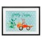 Stupell Industries Easter Carrot Car Bunny Framed Print Under Glass, design by Heather Lee Chan